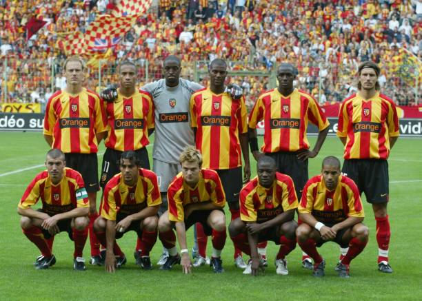 maillot vintage domicile RC Lens 2005/2006