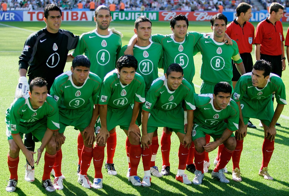 maillot vintage Mexique 2004