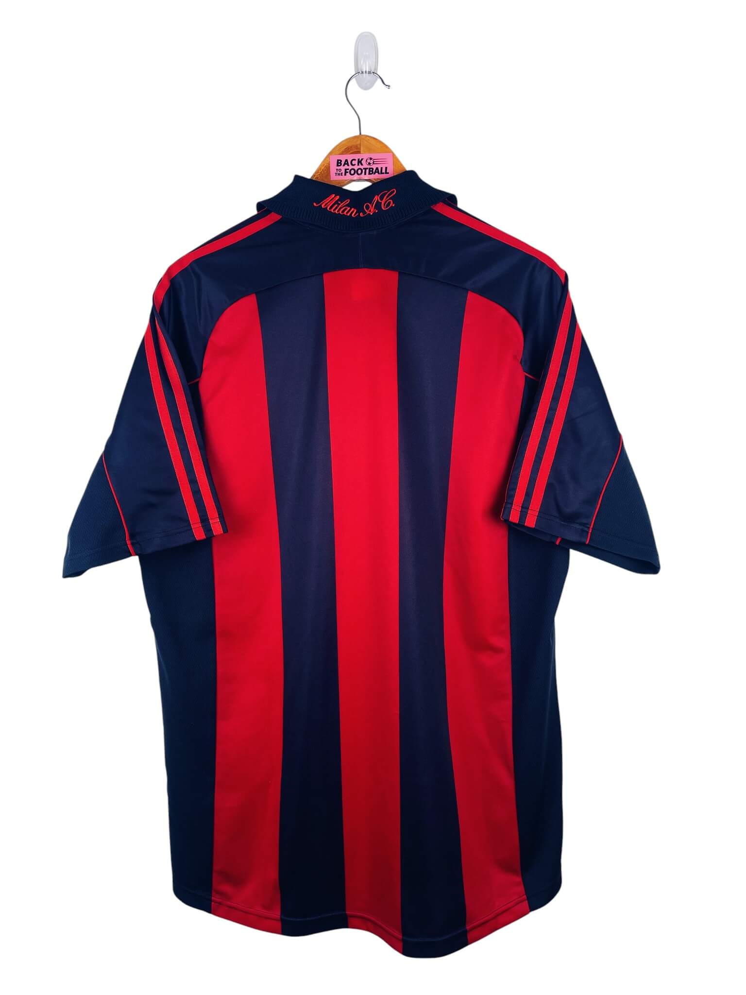 maillot vintage domicile AC Milan 2000/2002
