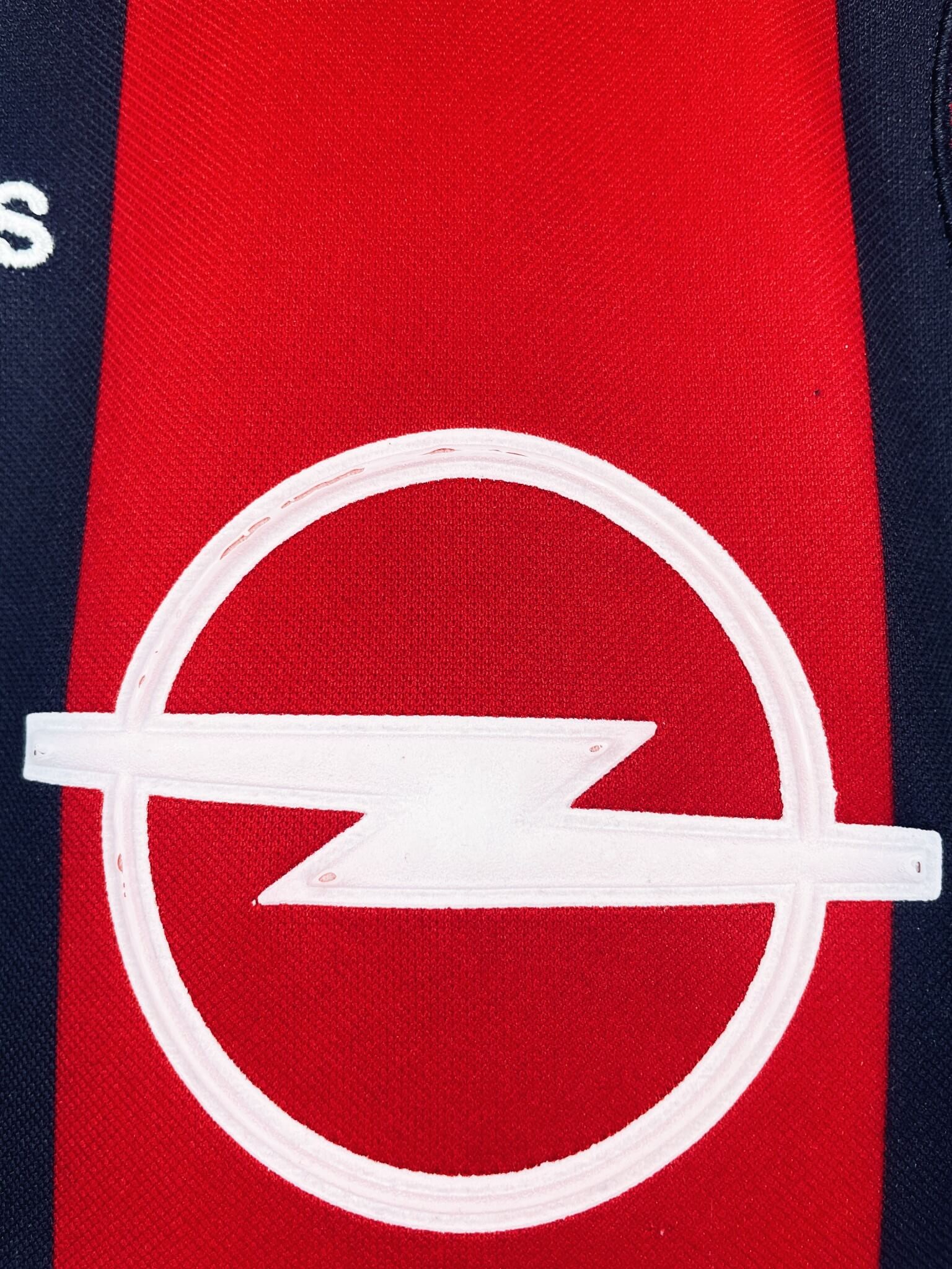 maillot vintage domicile AC Milan 2000/2002