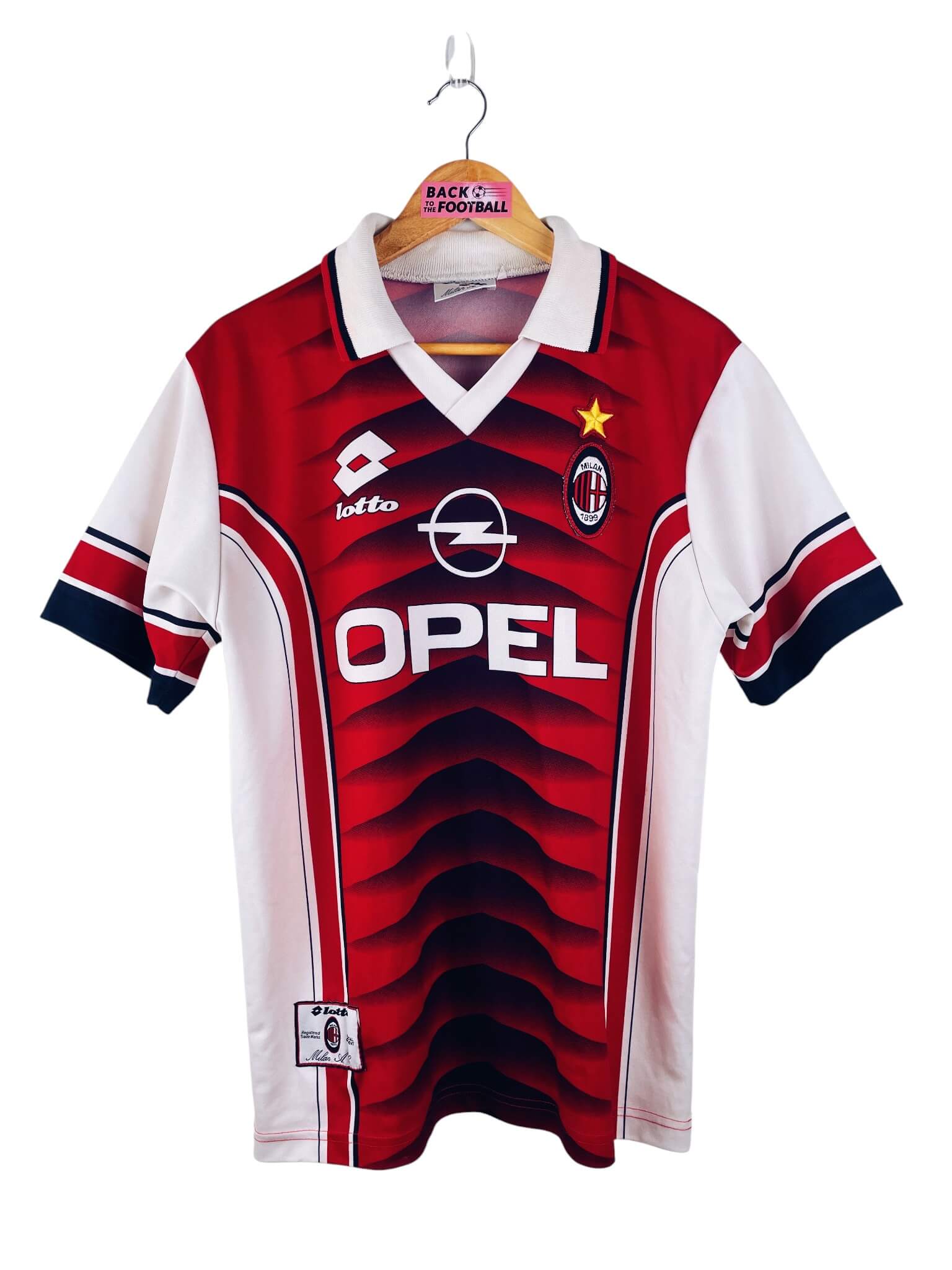maillot vintage entrainement AC Milan 1997/1998