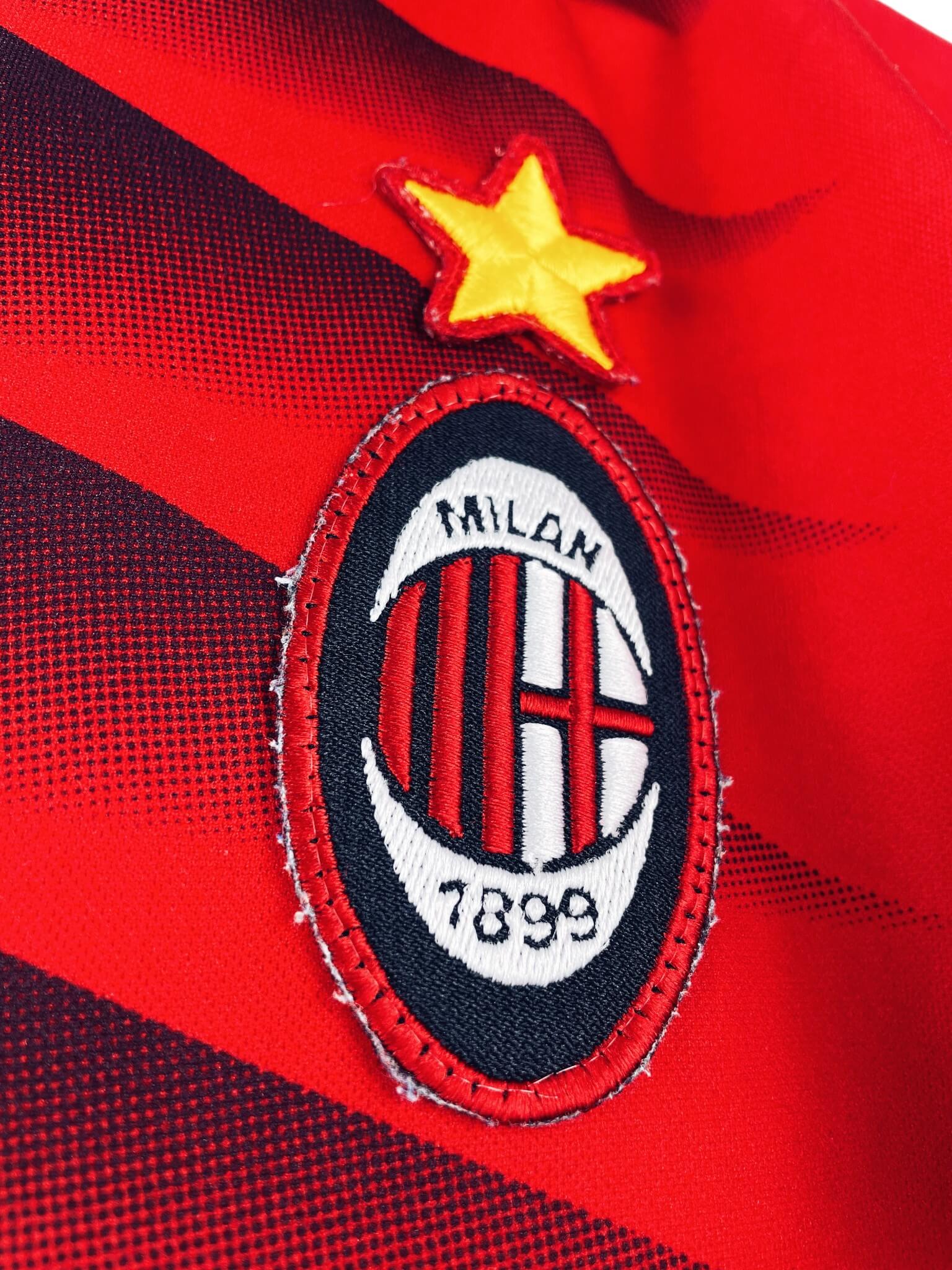 maillot vintage entrainement AC Milan 1997/1998