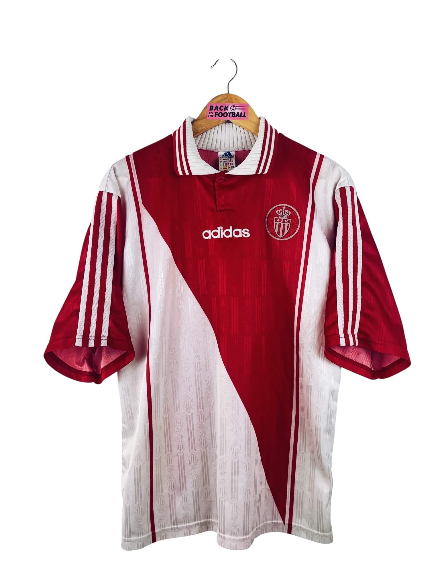 maillot vintage domicile AS Monaco 1997/1998