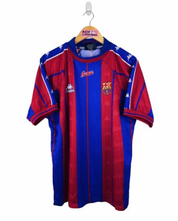 maillot vintage domicile FC Barcelone 1997/1998