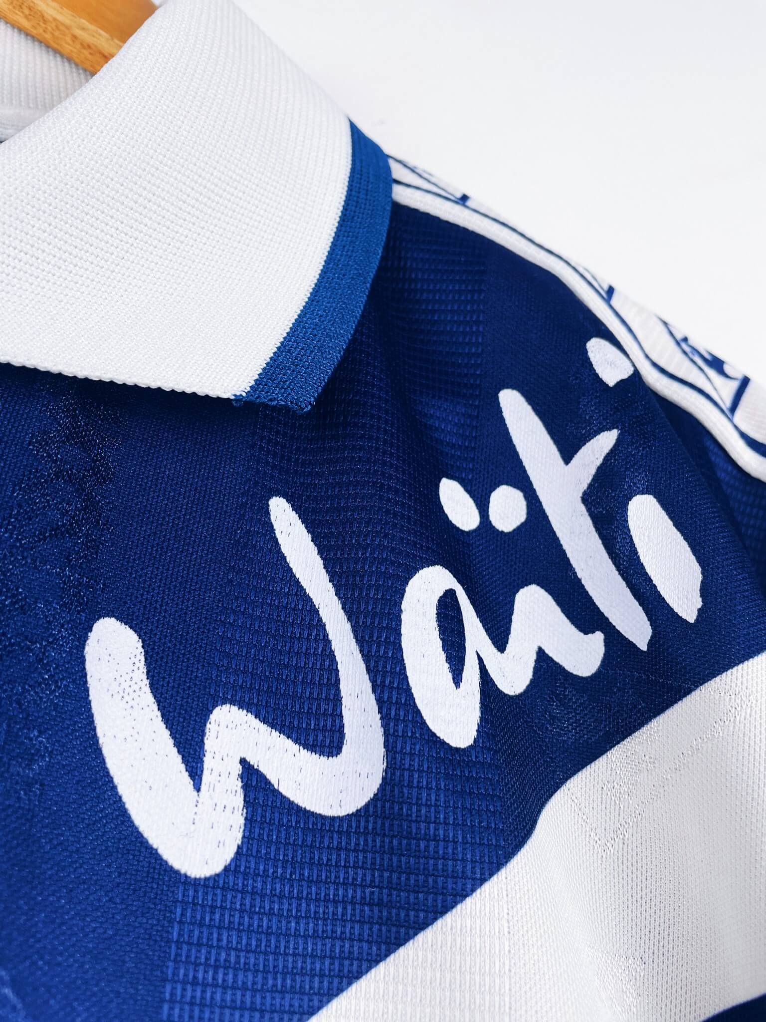 maillot vintage domicile Girondins de Bordeaux 1996/1997 floqué J.P.P. #27