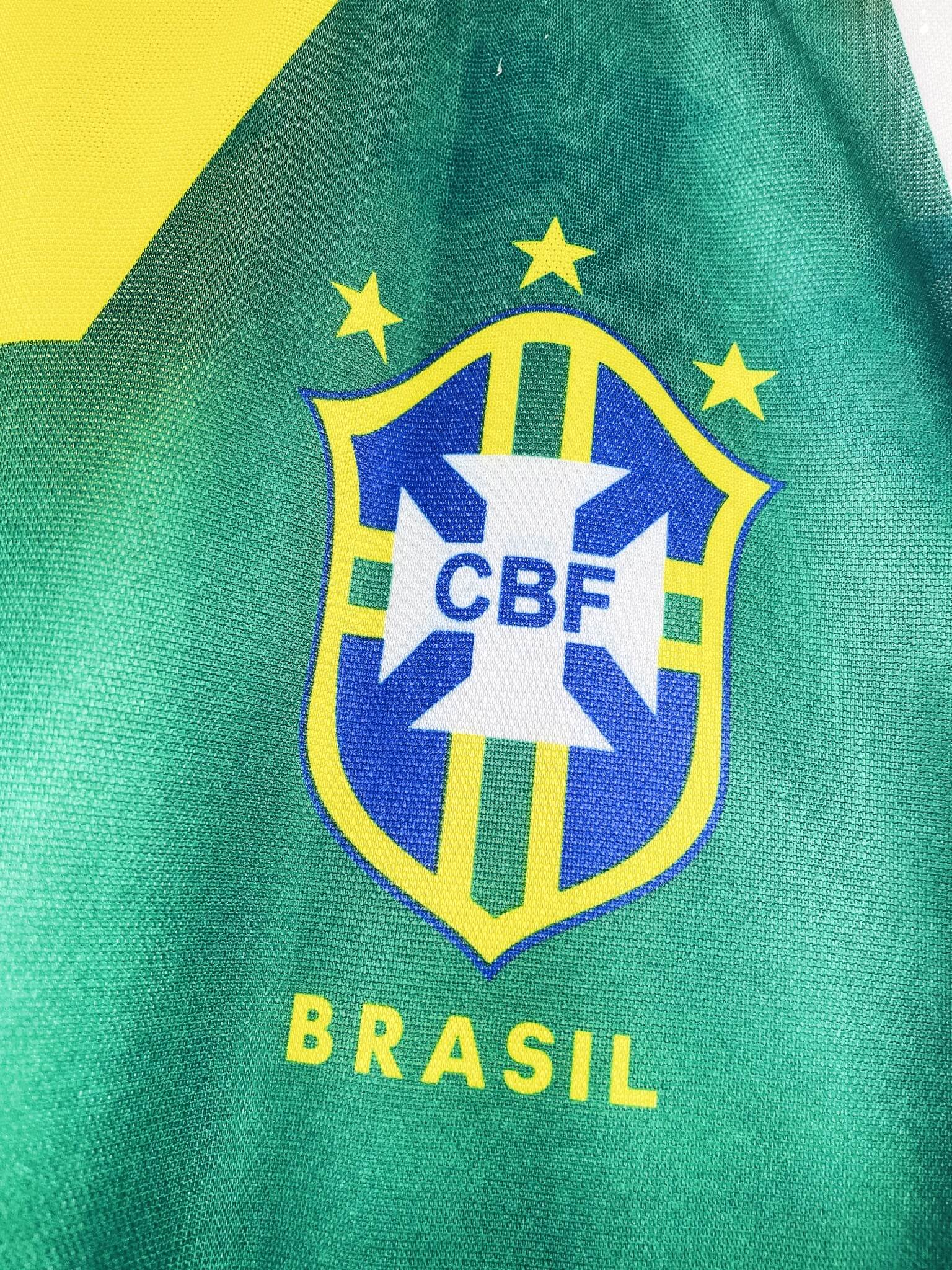 maillot vintage entrainement Brésil 1992