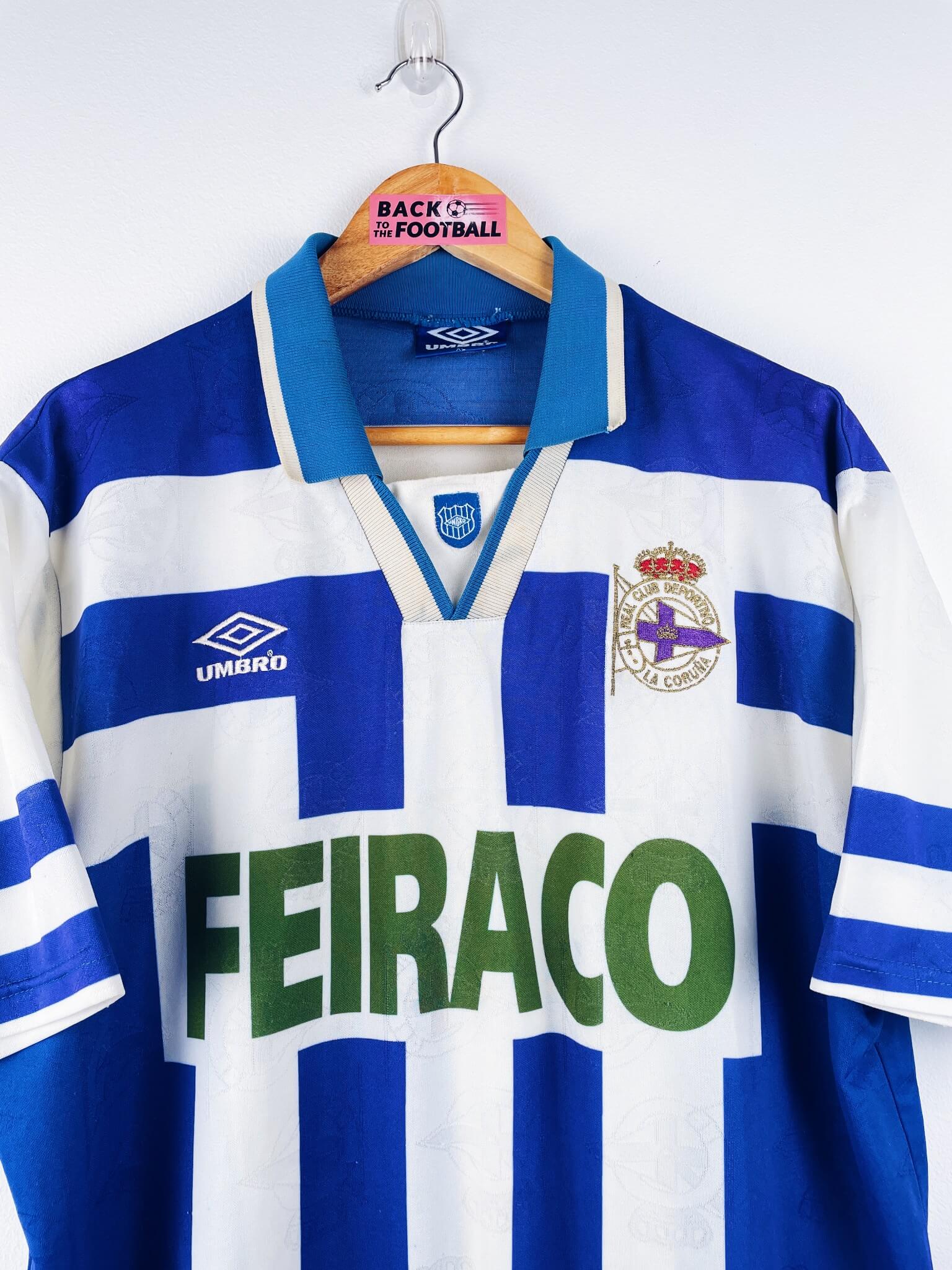 maillot vintage domicile Deportivo la Corogne 1994/1997