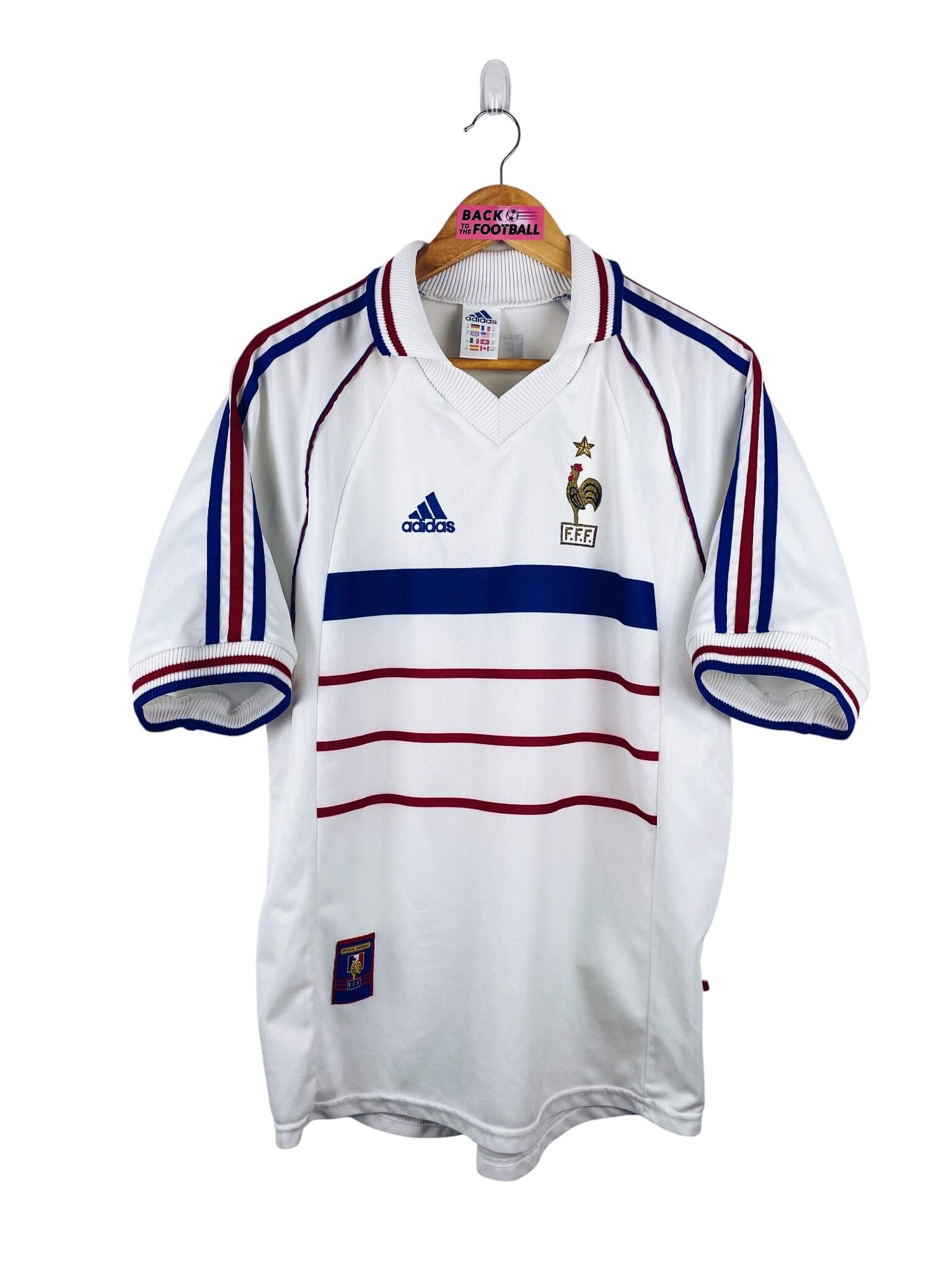 maillot vintage extérieur équipe de France 1998