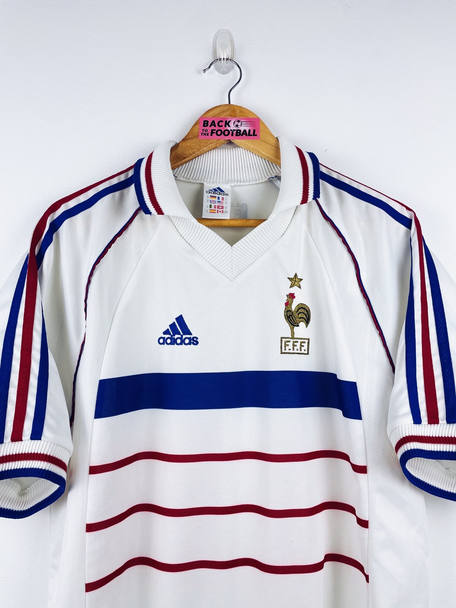 maillot vintage extérieur équipe de France 1998