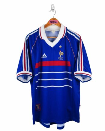 maillot vintage domicile équipe de France 1998