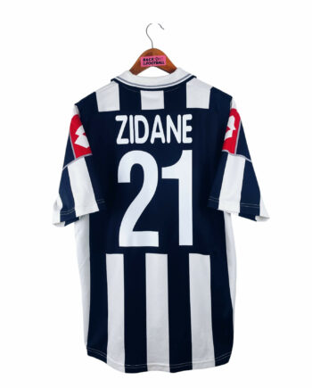 maillot vintage domicile Juventus 2000/2001 floqué Zidane #21