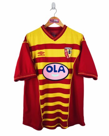 maillot vintage domicile RC Lens 2000/2001
