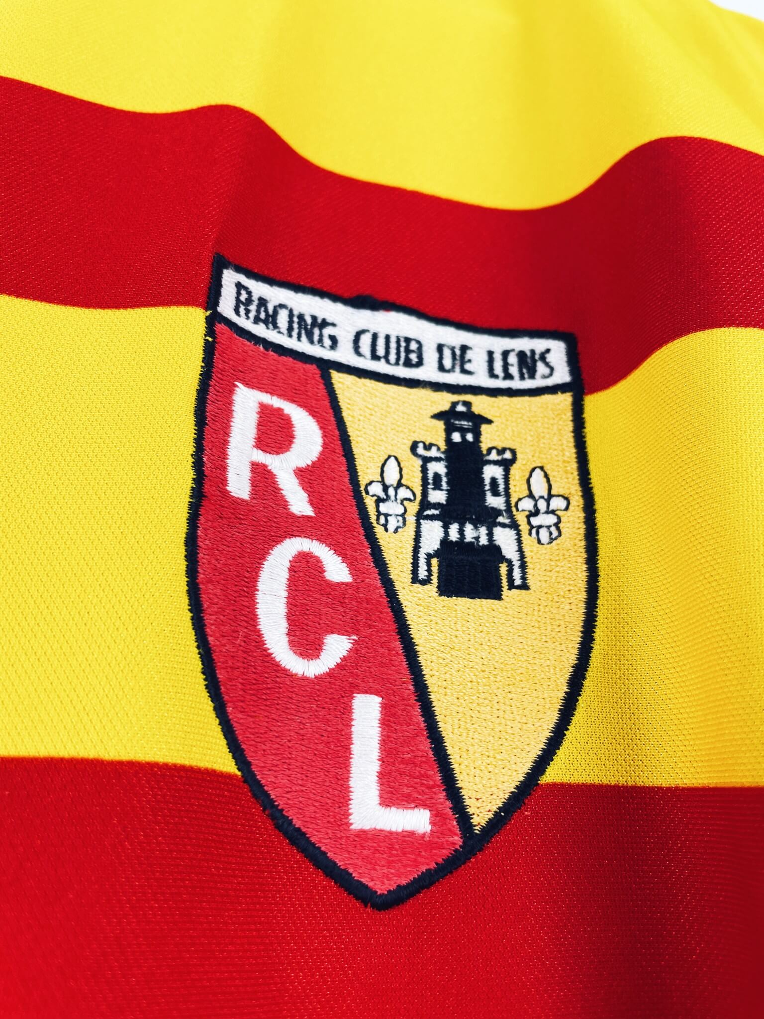 maillot vintage domicile RC Lens 2000/2001