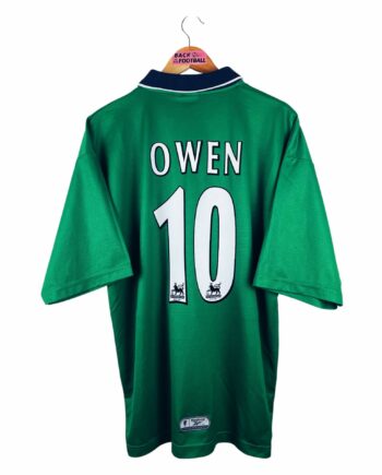 maillot vintage extérieur Liverpool 1999/2000 floqué Owen #10