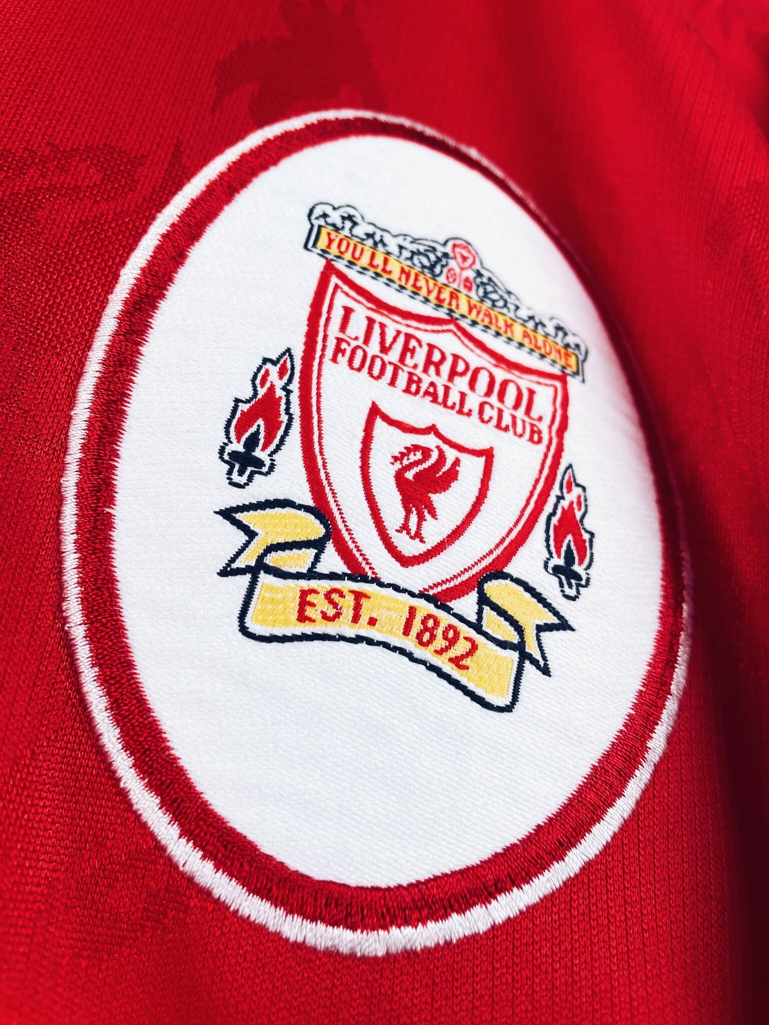 maillot vintage domicile Liverpool 1996/1998