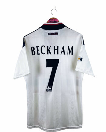 maillot vintage extérieur Manchester United 1997/1999 floqué Beckham #7