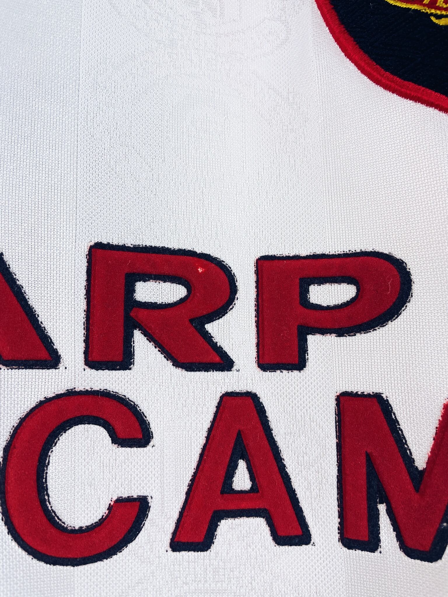 maillot vintage extérieur Manchester United 1997/1999 floqué Beckham #7