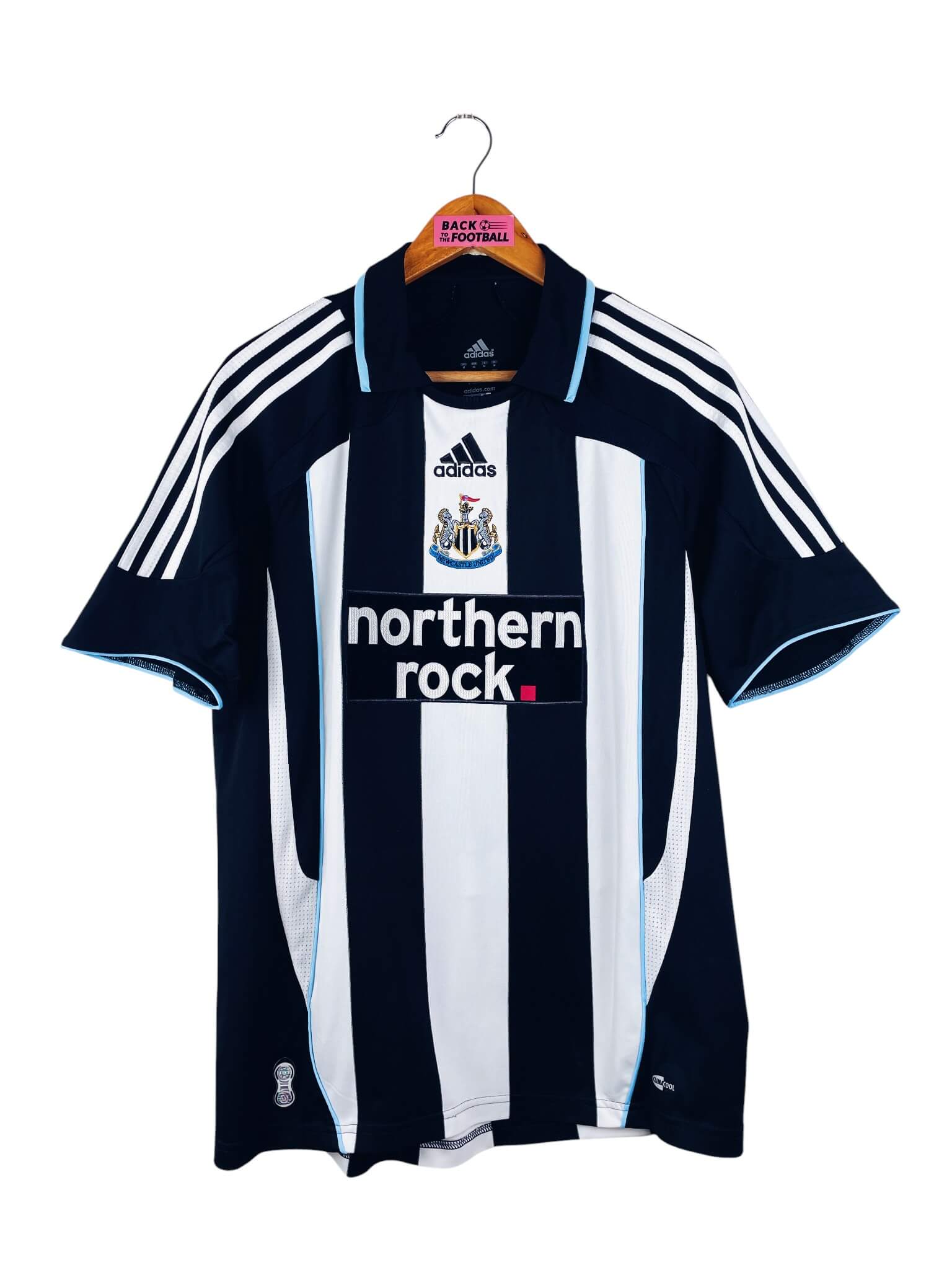 maillot vintage domicile Newcastle 2007/2009 floqué Barton #7