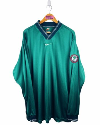 maillot vintage entrainement Nigéria 1998 manches longues BNWT