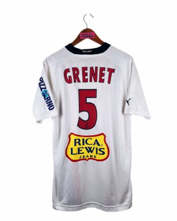 maillot vintage extérieur OGC Nice 2004/2005 porté (match worn) par Grenet #5