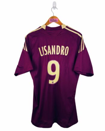 maillot vintage extérieur OL 2010/2011 floqué Lisandro #9