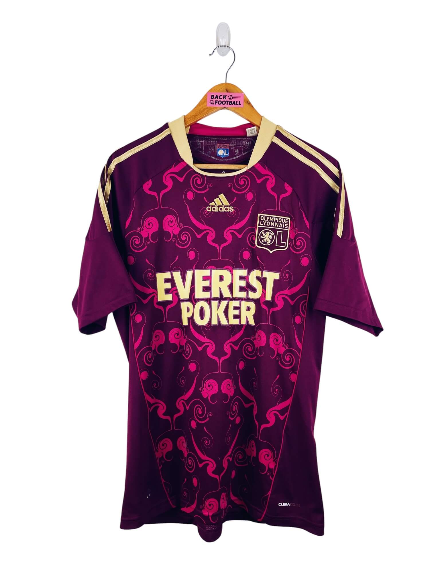 maillot vintage extérieur OL 2010/2011 floqué Lisandro #9