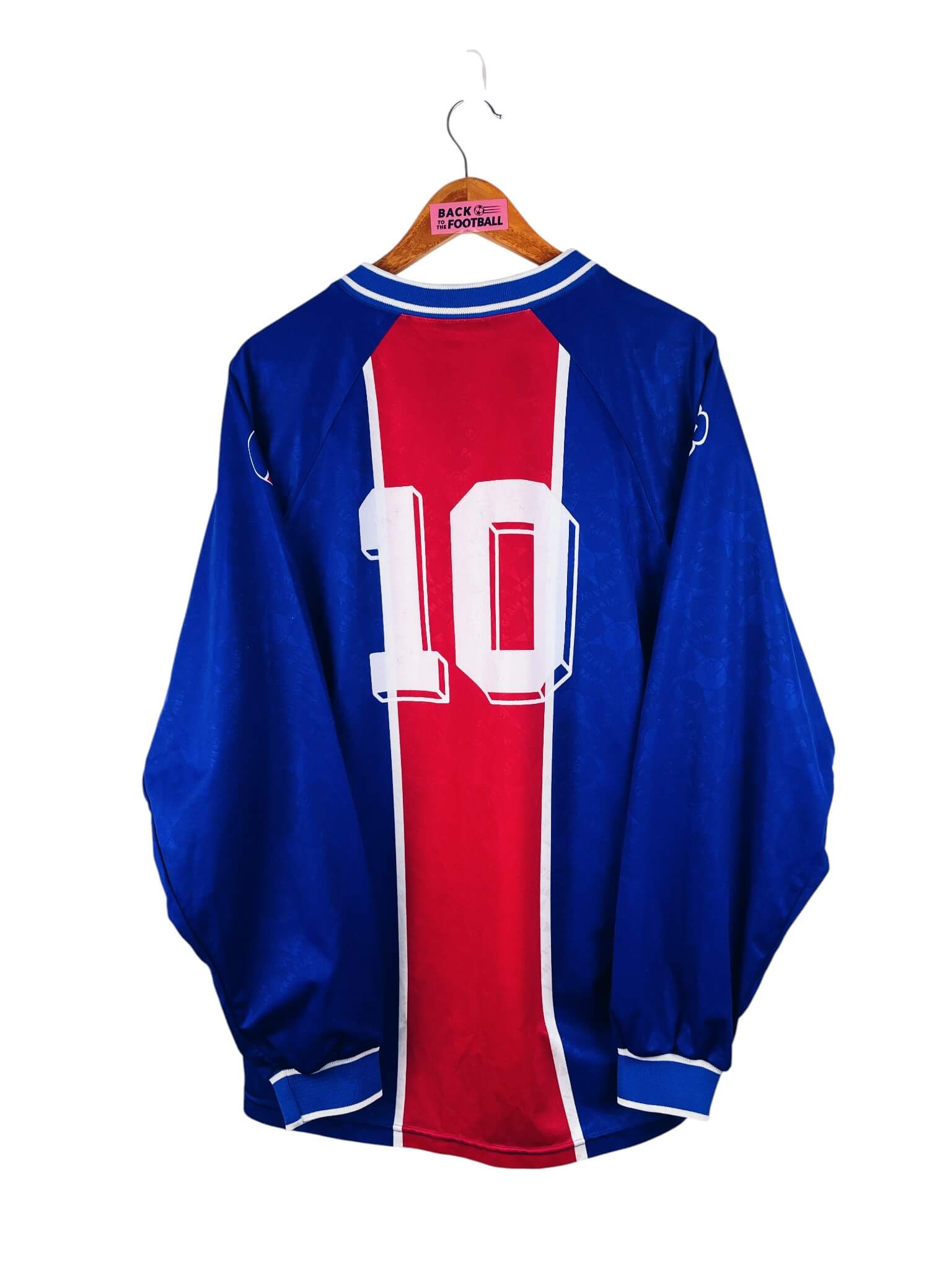 maillot vintage domicile PSG 1994/1995 manches longues player issue (stock pro)