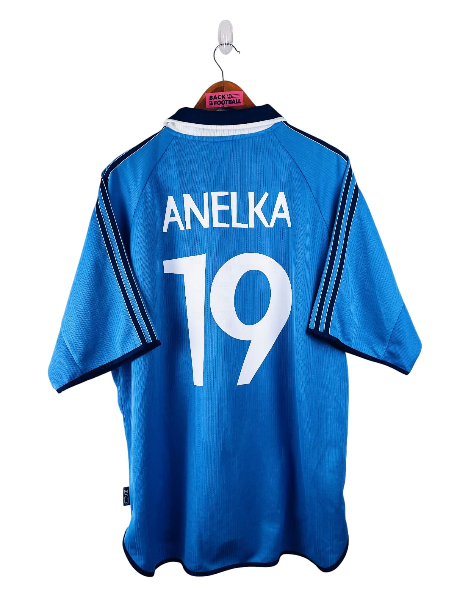 maillot vintage third Real Madrid 1999/2000 floqué Anelka #19