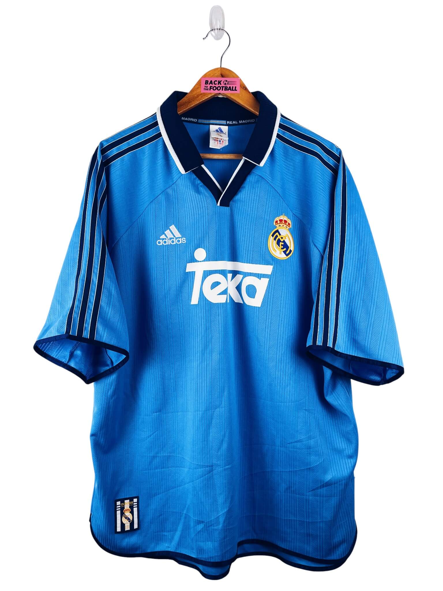 maillot vintage third Real Madrid 1999/2000 floqué Anelka #19