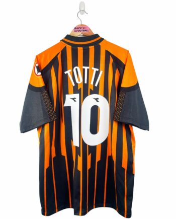 maillot vintage third AS Roma 1997/1998 floqué Totti #10