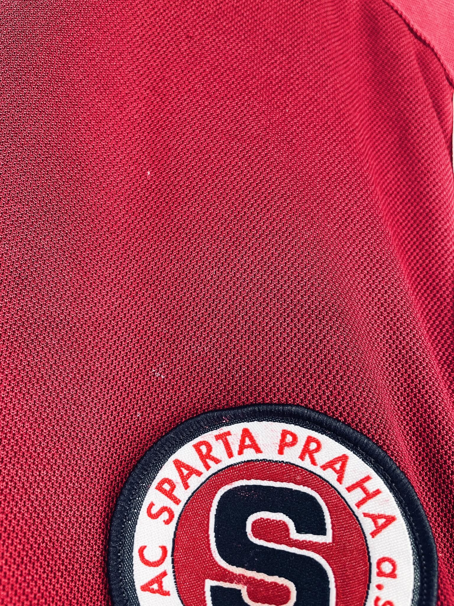 maillot vintage domicile Sparta Prague 1999/2000 porté (match worn) par Gabriel #2