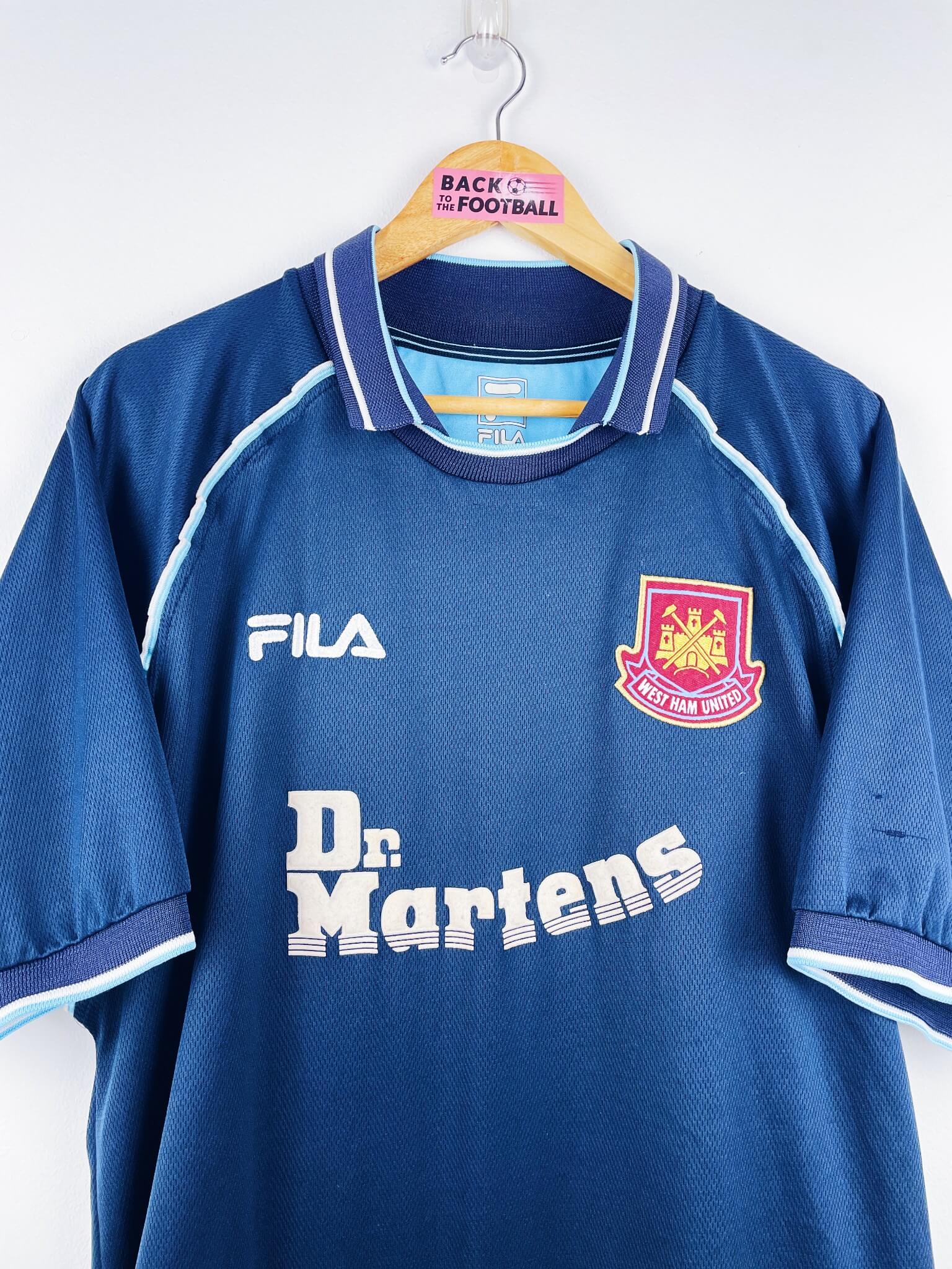 maillot vintage third West Ham 1999/2001
