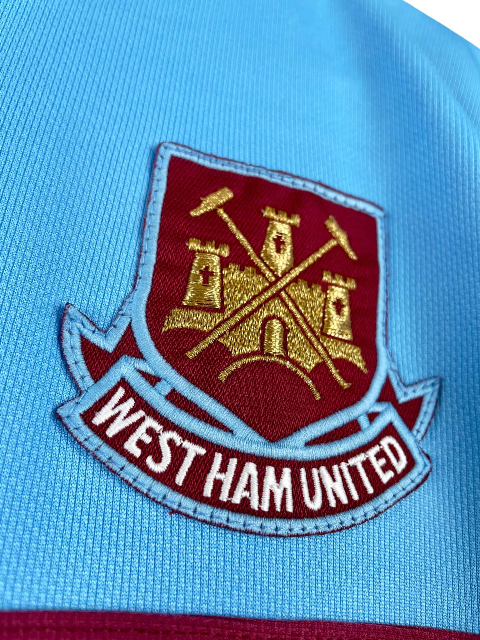 maillot vintage extérieur West Ham 2001/2003
