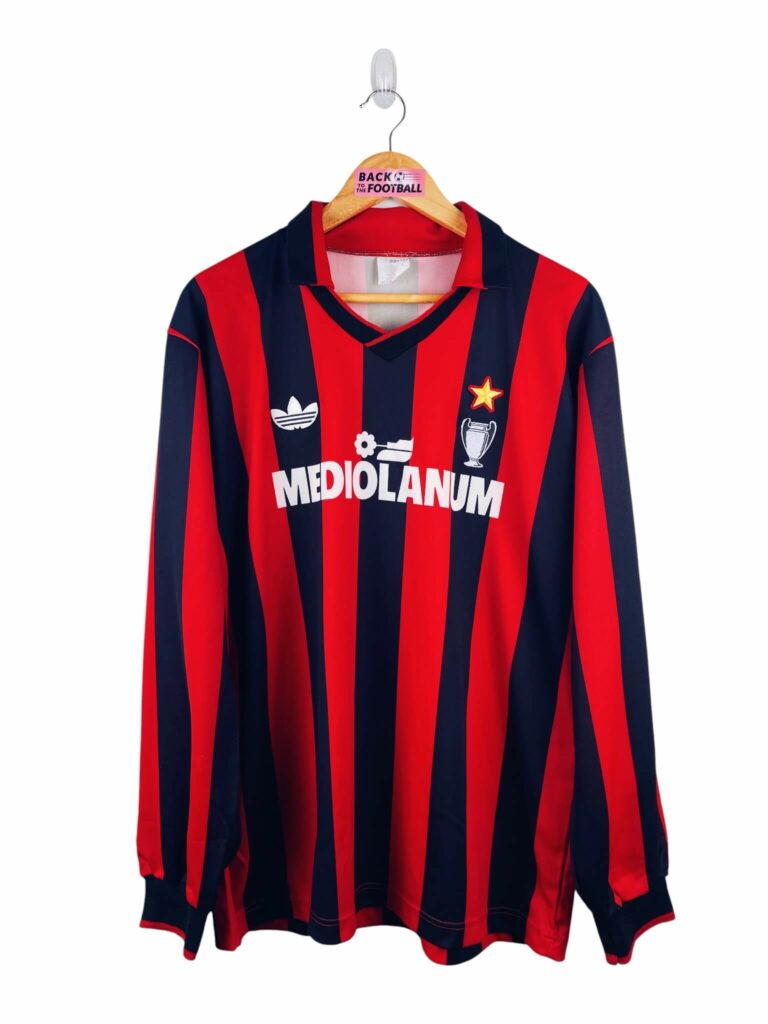 True Vintage 1990/91 Adidas AC Milan Home Shirt Jersey Maglia Camisa Mens Small True Vintage 1990/91 Adidas AC Milan Home Shirt Jersey Maglia Camisa Mens Small