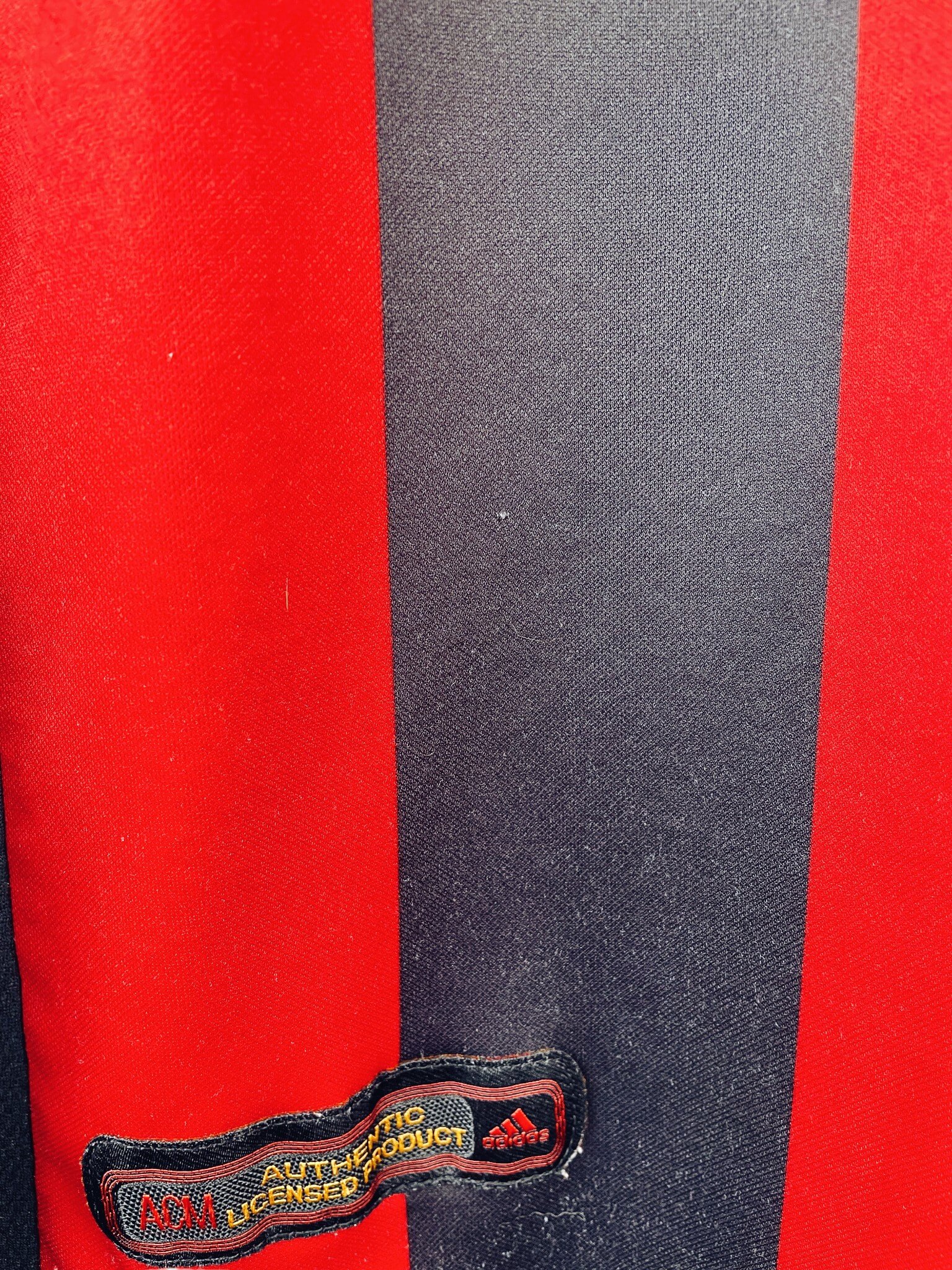 maillot vintage domicile AC Milan 2000/2002