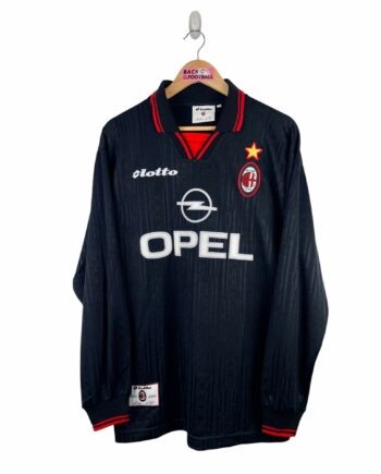 maillot vintage third AC Milan 1997/1998 manches longues