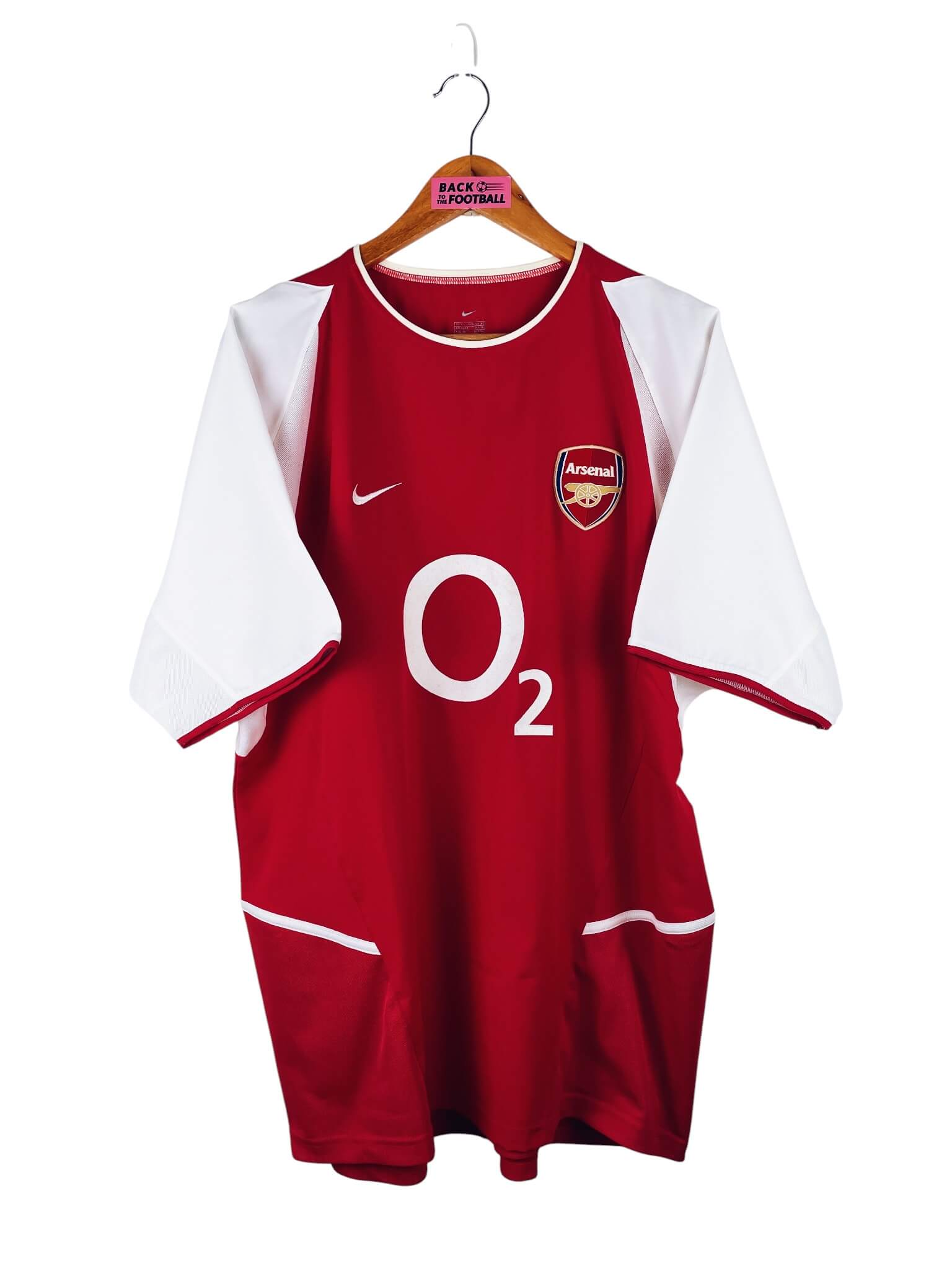 maillot vintage domicile Arsenal 2002/2004 floqué Henry #14