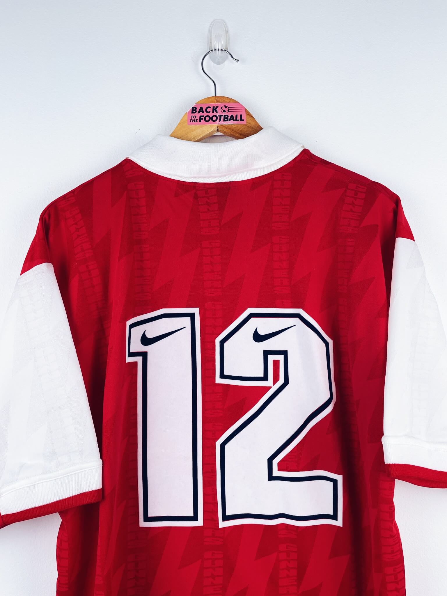 maillot vintage domicile Arsenal 1994/1996 #12 player issue (stock pro)