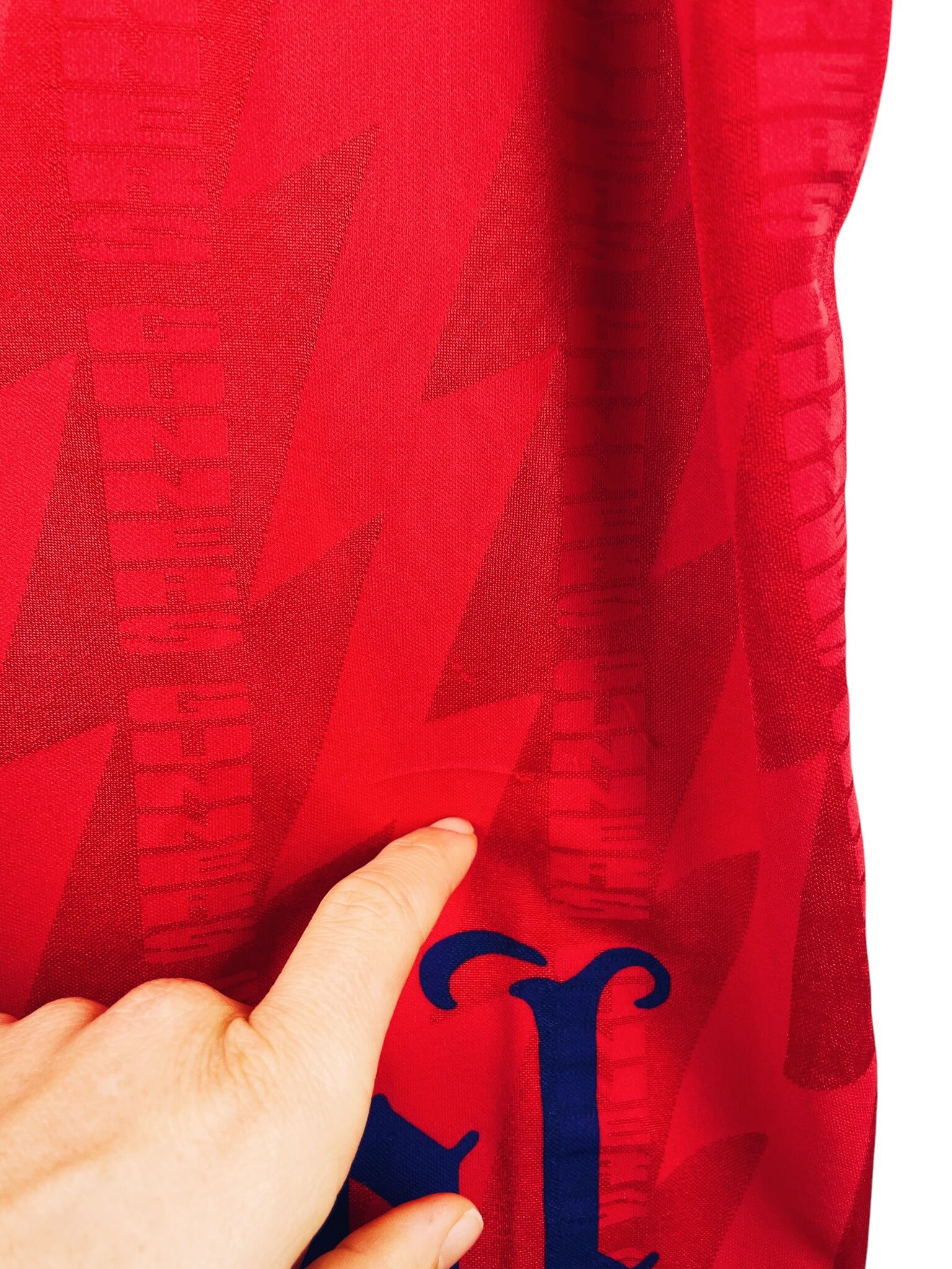 maillot vintage domicile Arsenal 1994/1996 #12 player issue (stock pro)