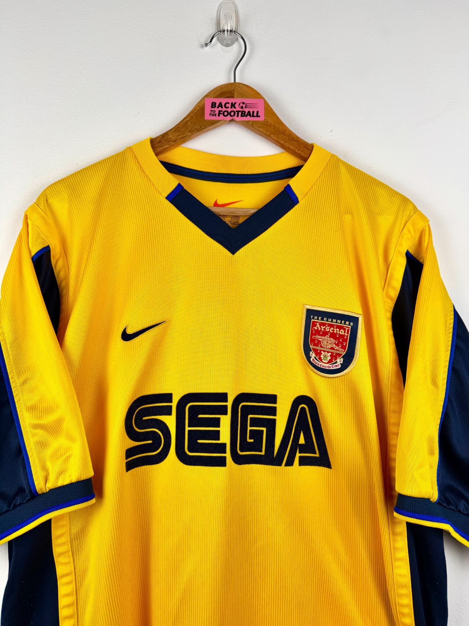 maillot vintage extérieur Arsenal 1999/2000 floqué Henry #14