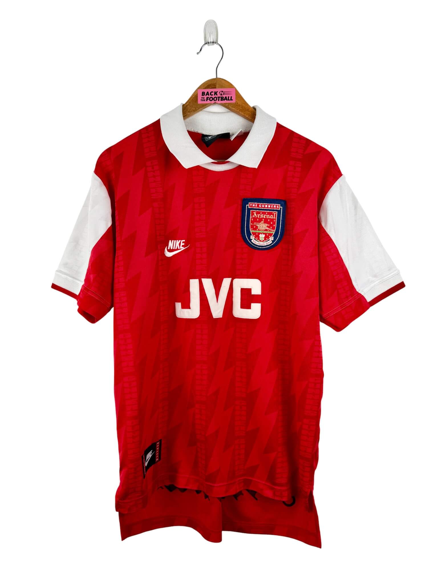 maillot vintage domicile Arsenal 1994/1996