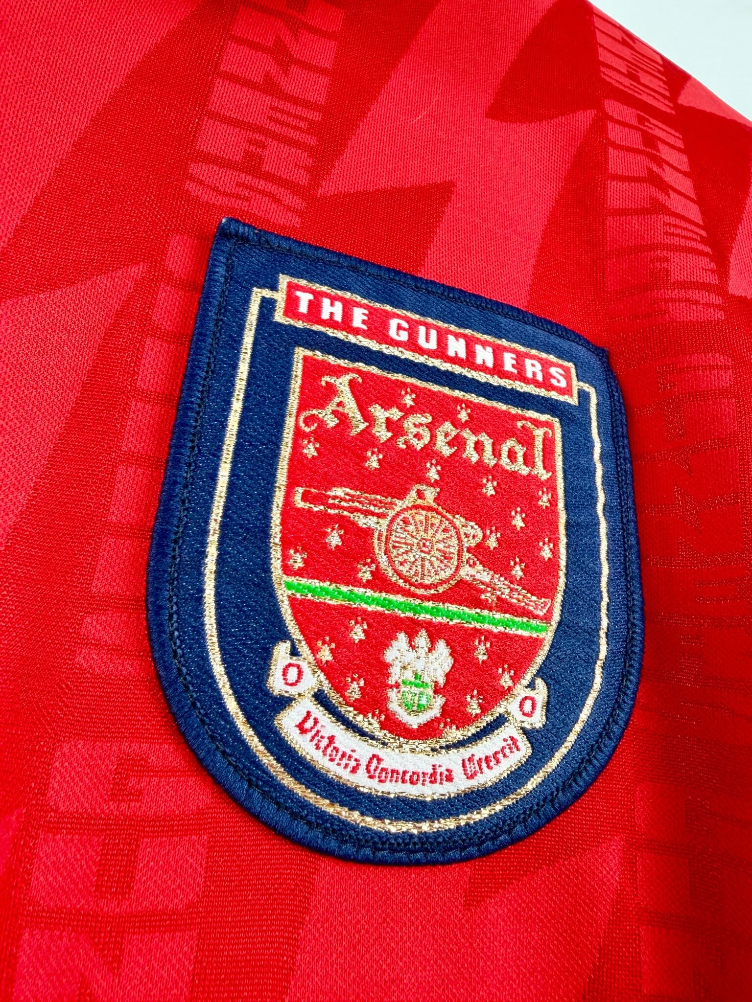 maillot vintage domicile Arsenal 1994/1996