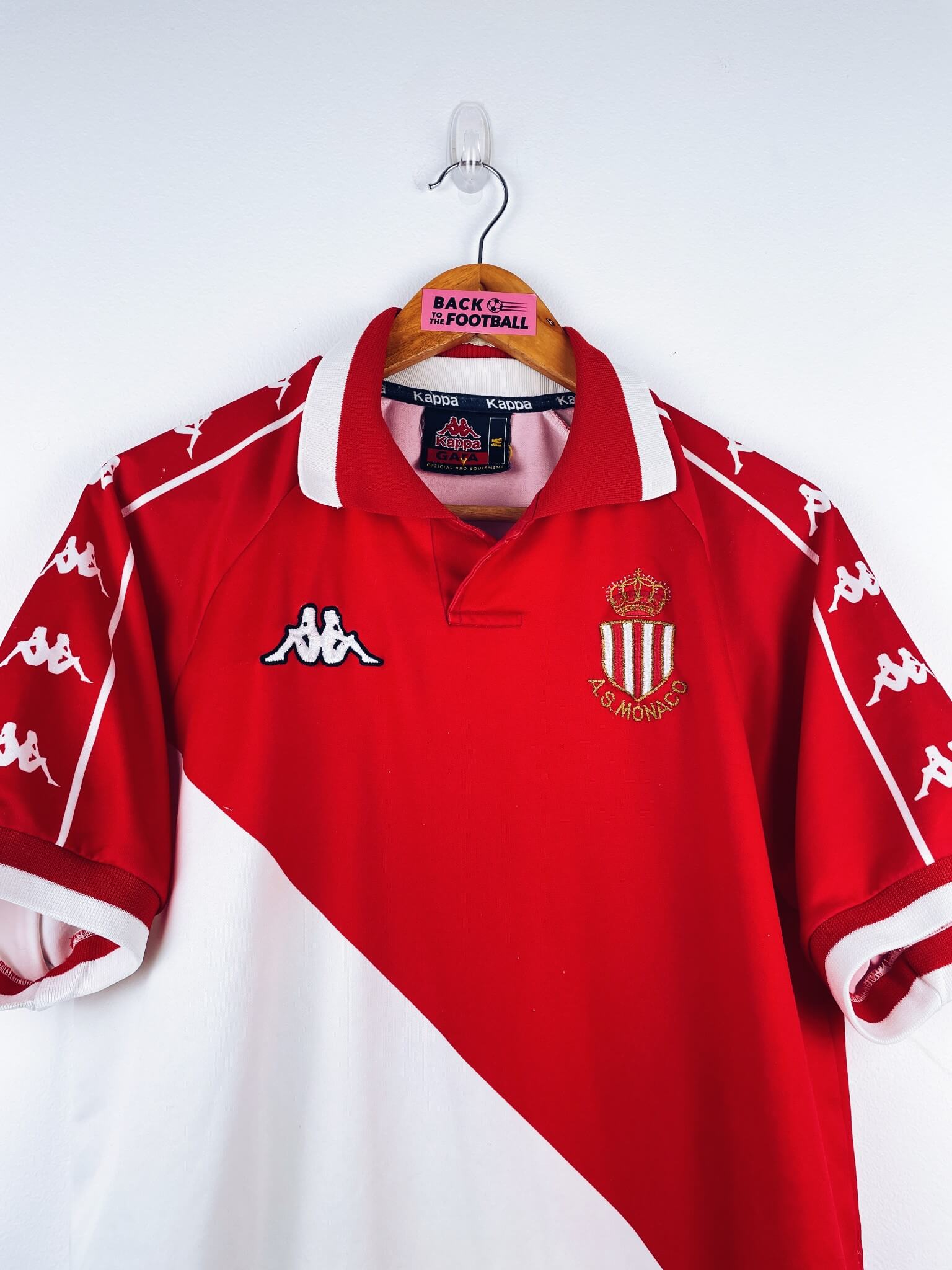 maillot vintage domicile AS Monaco 2000/2001