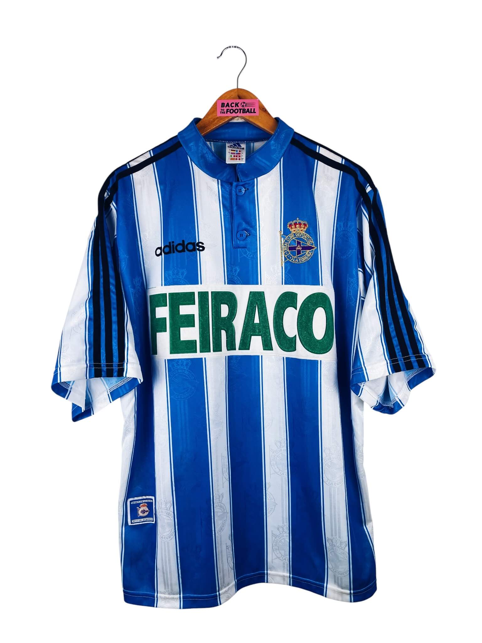 maillot vintage domicile Deportivo la Corogne 1997/1998