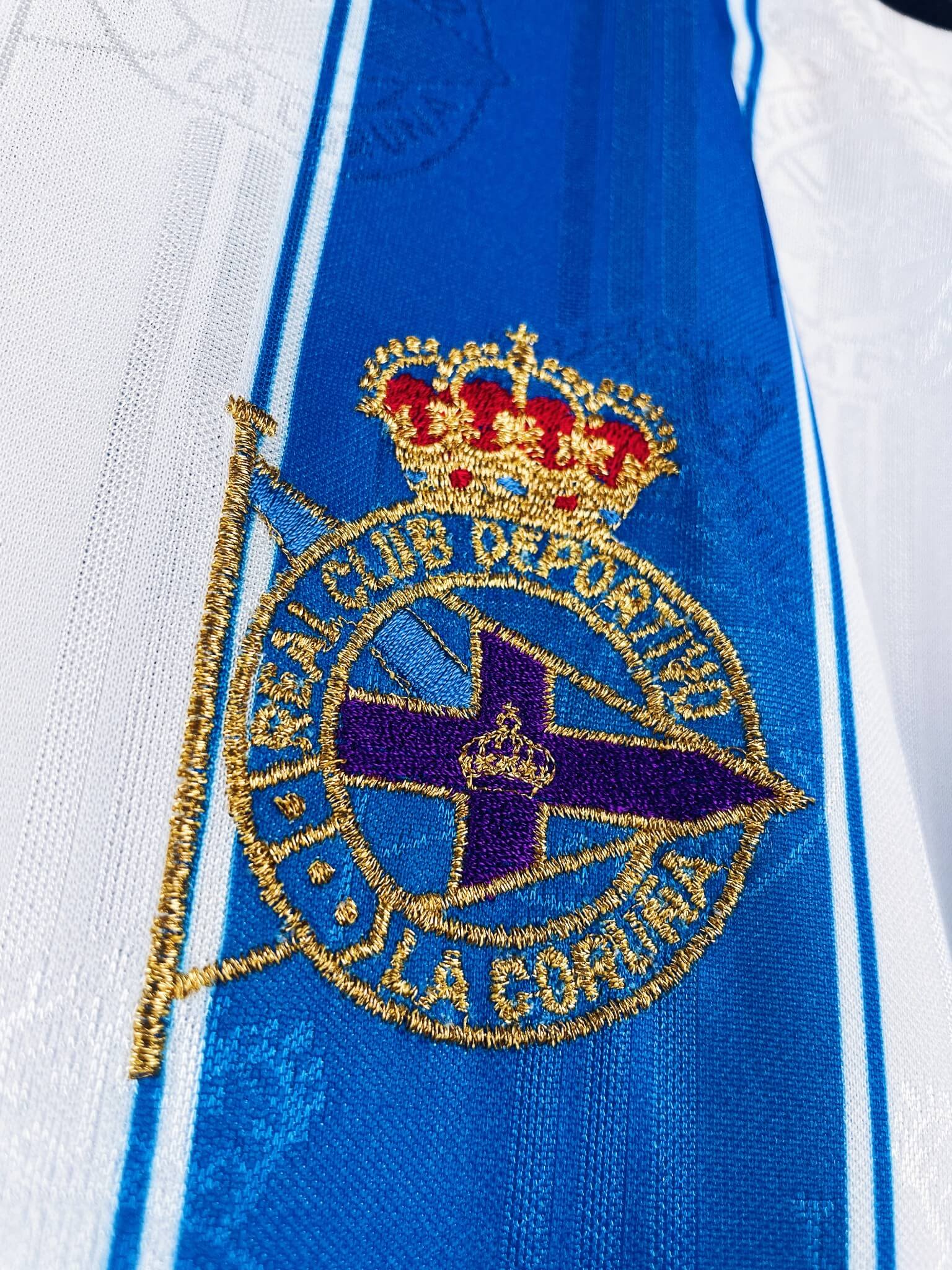 maillot vintage domicile Deportivo la Corogne 1997/1998