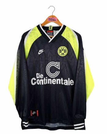 maillot vintage extérieur Borussia Dortmund 1995/1996 manches longues