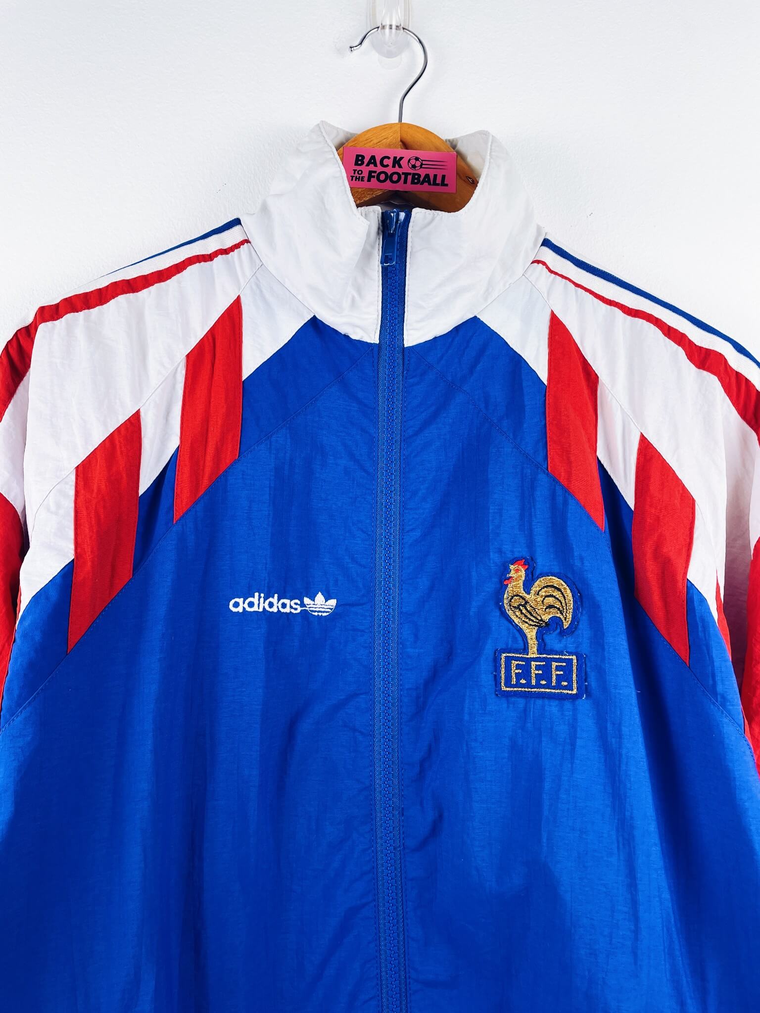 veste vintage équipe de France 1990