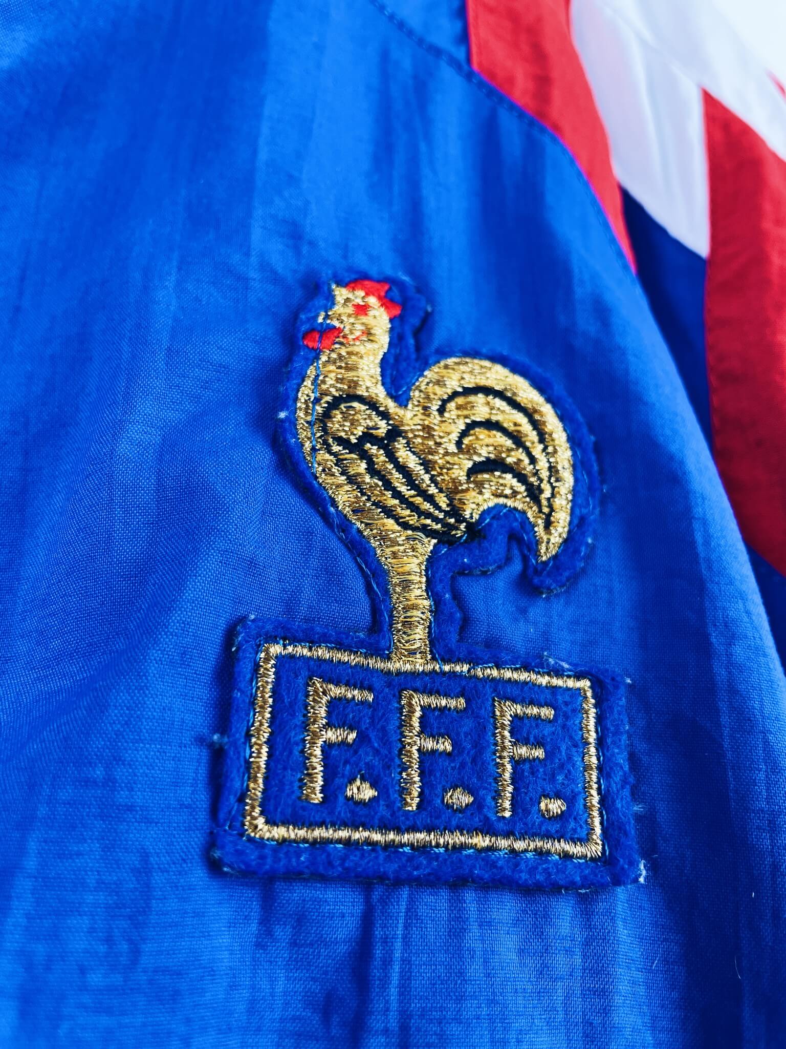 veste vintage équipe de France 1990