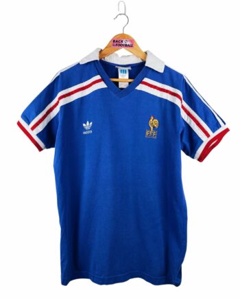 maillot vintage domicile équipe de France 1986