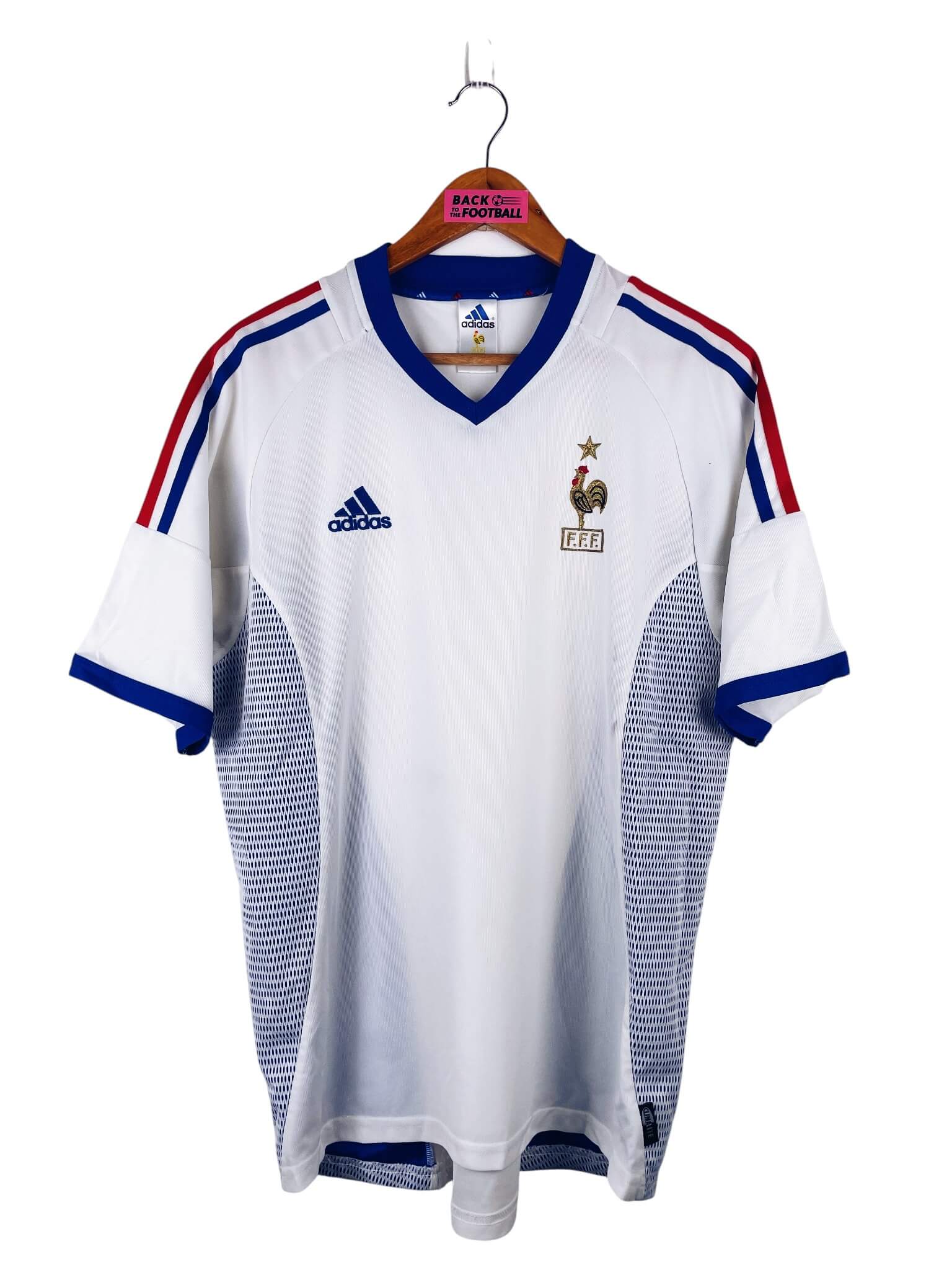 maillot vintage extérieur équipe de France 2002